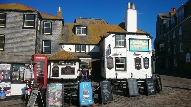 The Sloop Inn on the harbour front in St Ives