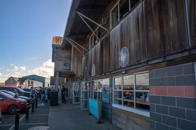 Stein's Fish and Chips on the quay at Padstow
