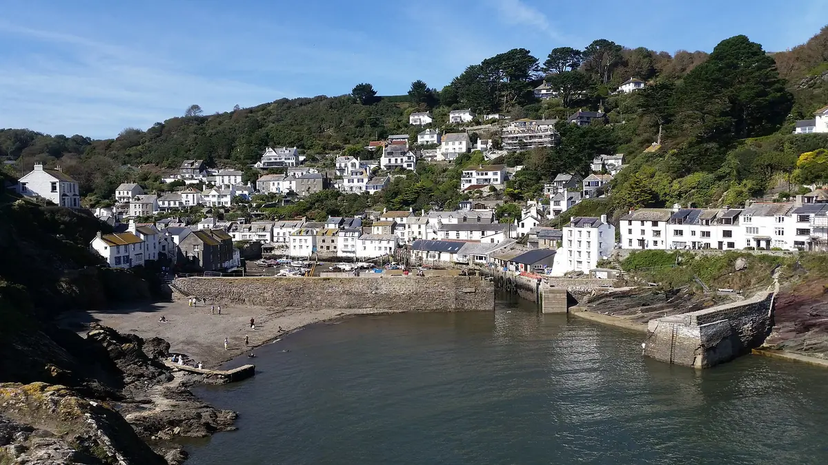 Polperro harbour